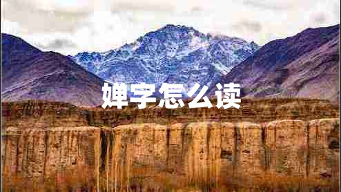 嬋字怎么讀