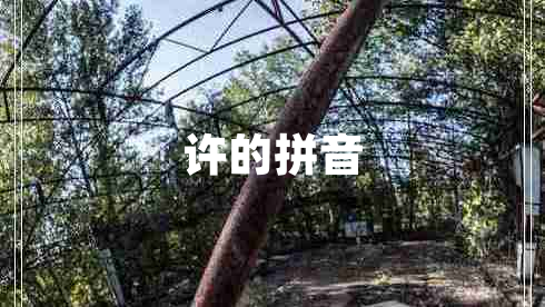 許的拼音