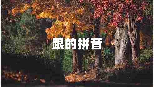 跟的拼音