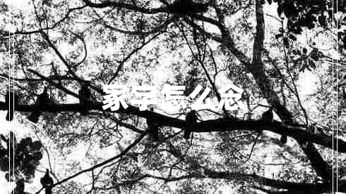 冢字怎么念