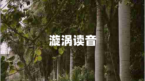 漩渦讀音