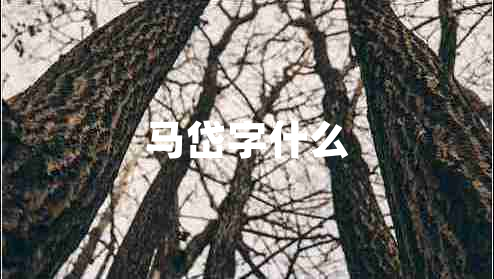 馬岱字什么