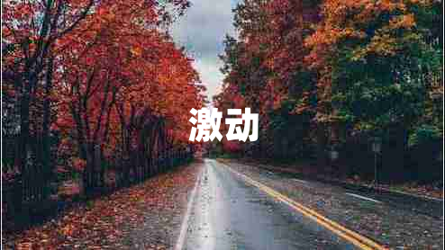 激動(dòng)