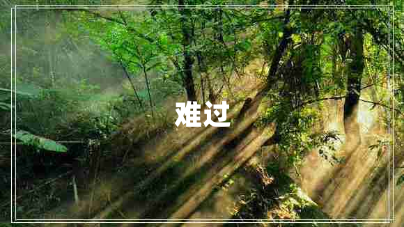 難過(guò)