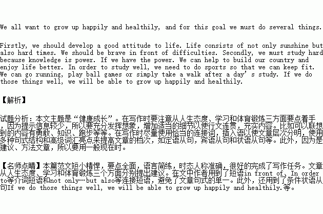 積極參與校園活動(dòng)英語(yǔ)作文