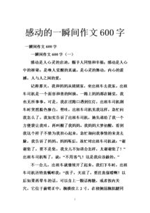 校園中感動(dòng)的瞬間作文800字高中