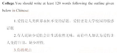 校園的四級作文170