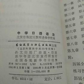 高中日語基礎(chǔ)知識綜合訓(xùn)練10答案