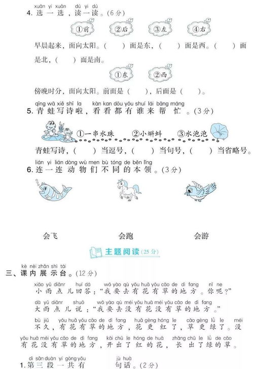 一年級(jí)語文基礎(chǔ)知識(shí)訓(xùn)練題,一年級(jí)上冊(cè)語文基礎(chǔ)知識(shí)訓(xùn)練,一年級(jí)語文基礎(chǔ)知識(shí)匯總