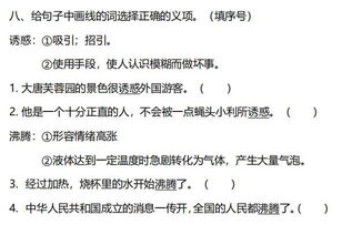 五級上冊基礎知識專(zhuān)項訓練一