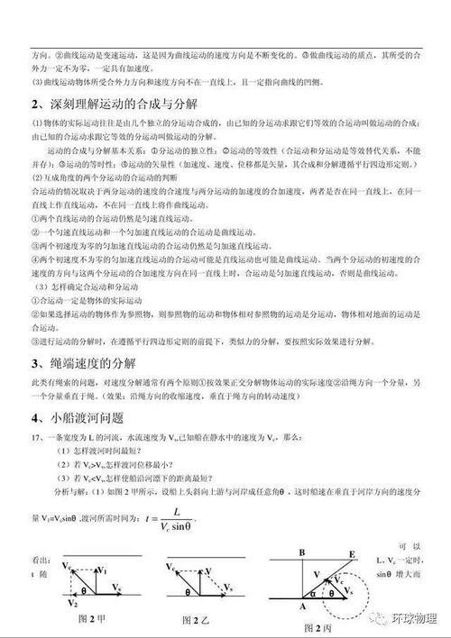高中物理基礎(chǔ)知識(shí)問(wèn)答