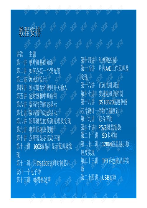 邯鄲學院單片機基礎知識