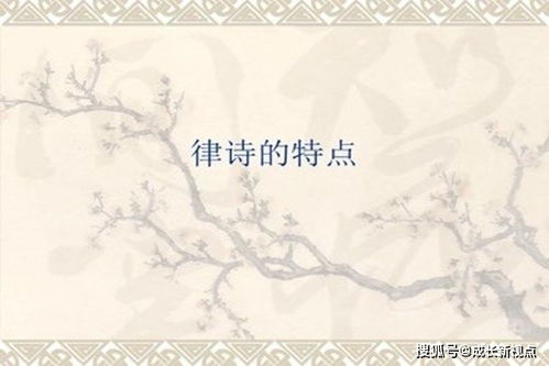 七律基礎知識