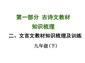 送東陽(yáng)馬生序基礎知識考察