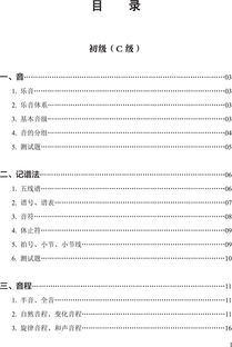 樂(lè )理,考題,基礎知識,音樂(lè )