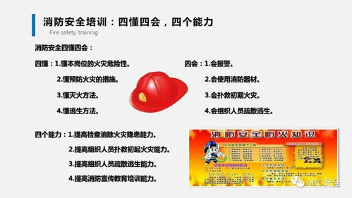 培訓消防基礎知識