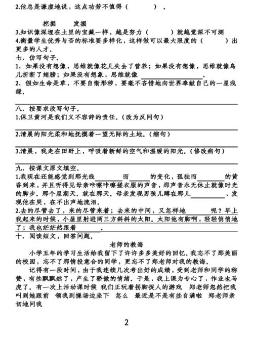 2019語(yǔ)文創(chuàng  )新杯五級基礎知識