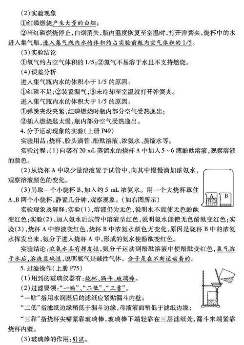 初中化學(xué)基礎知識單元總結