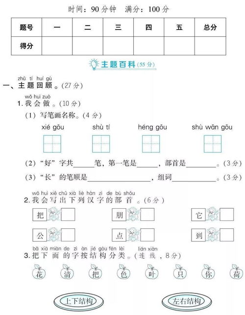 基礎(chǔ)知識(shí),試卷,語文,訓(xùn)練